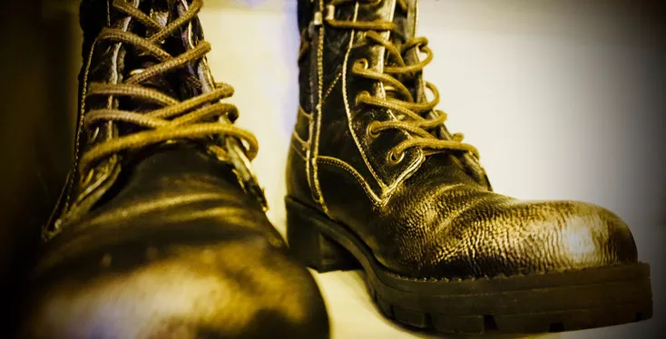 Boot Herren mit neuer Laufsohle