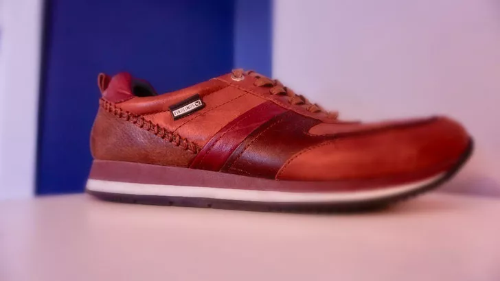 Leder Sneaker Herren nach der Reparatur