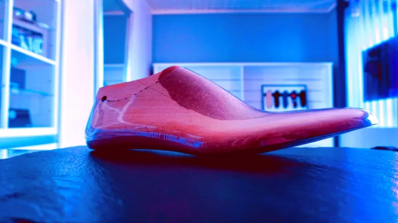 Schuhleisten für Probeschuh eines Maßschuhes
